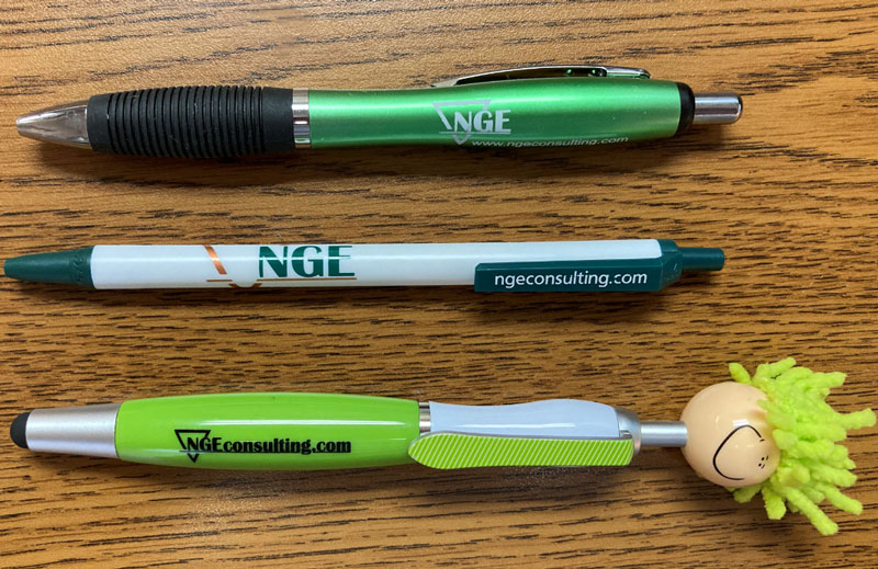 Pens, NGE, Branded pen, logo pen, printed prens, promotional products, promotional gifts, trade show giveaway