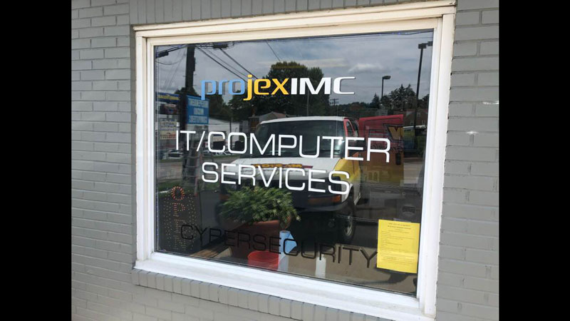 Window Lettering Graphics Pittsburgh Signs Mr Sign